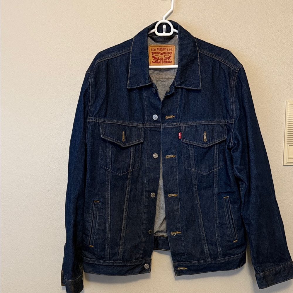 Levi's Men's Dark Indigo Denim Jacket